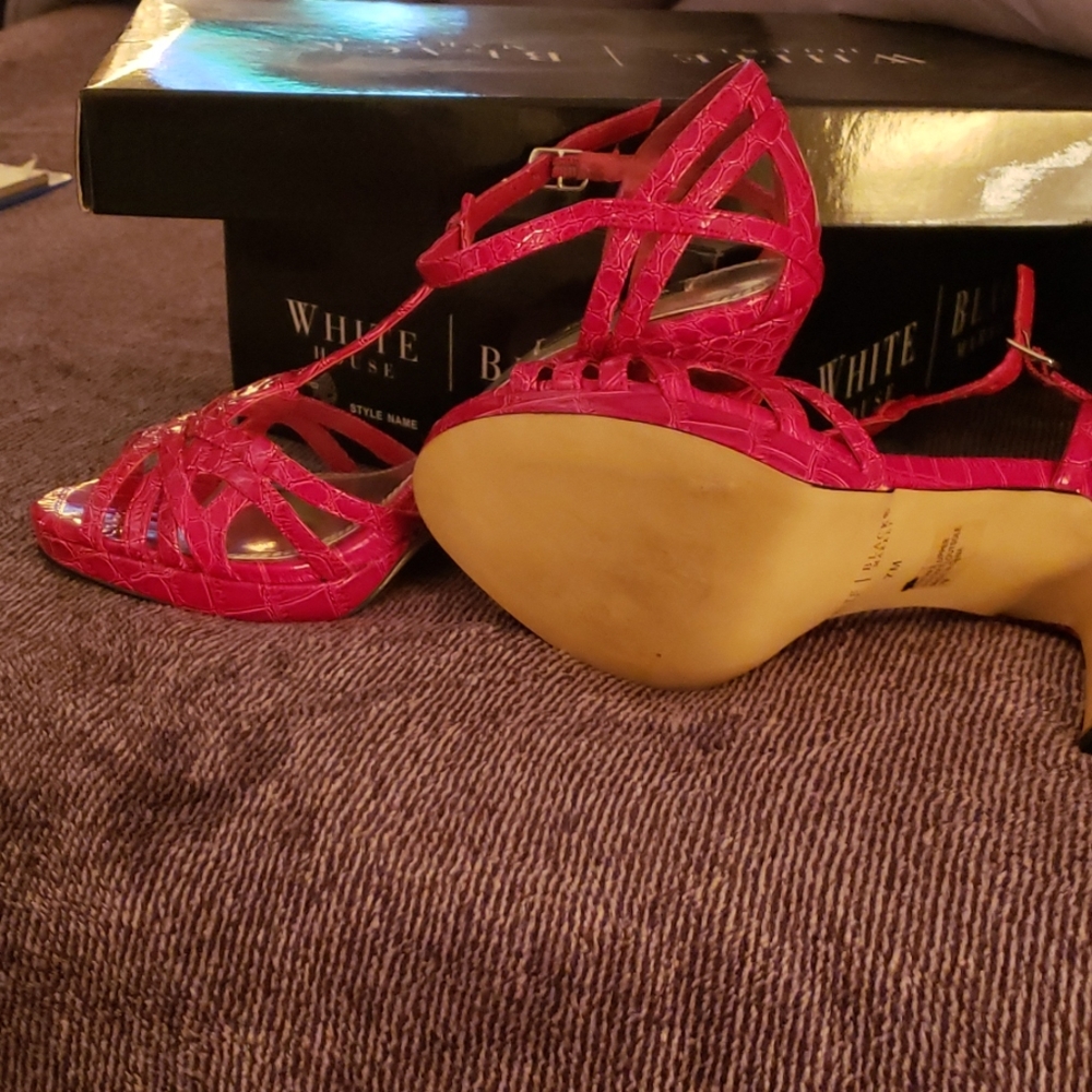 Red heels from White House Black Market